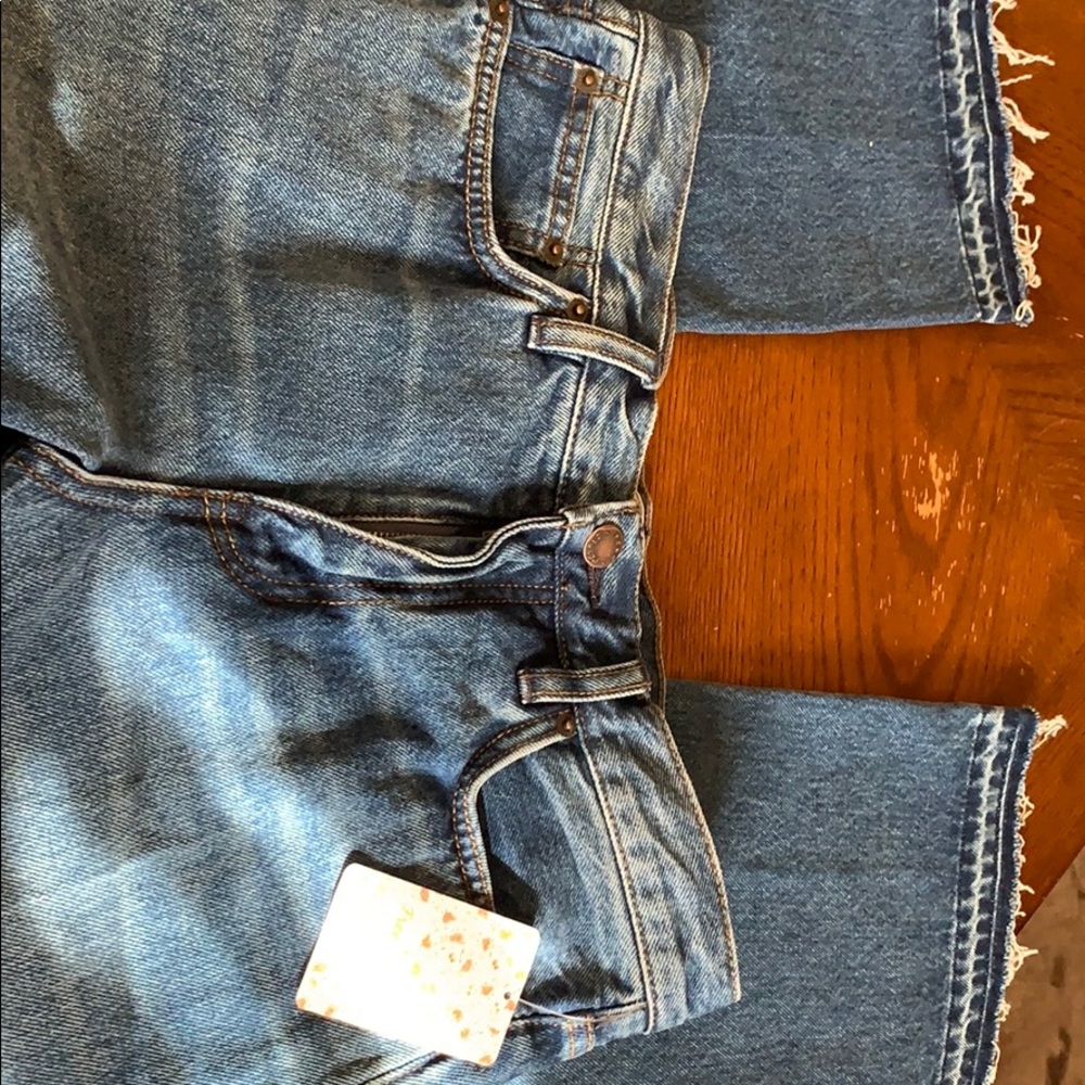 Free People Size 27 frayed jean